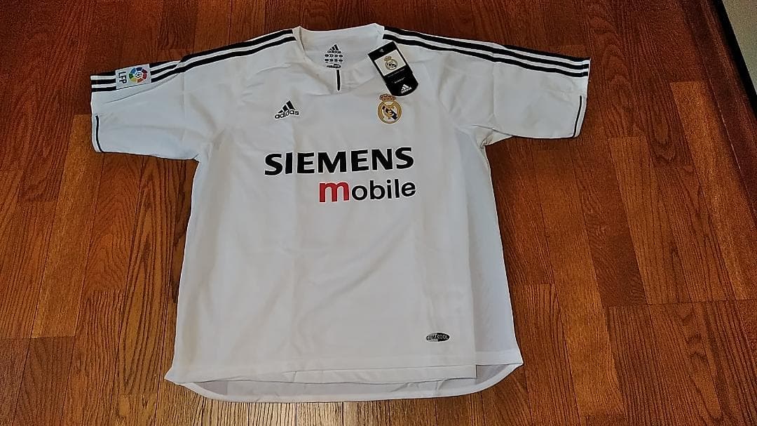 未使用 レアルマドリード 03/04 ユニフォーム ホーム オーセンティック