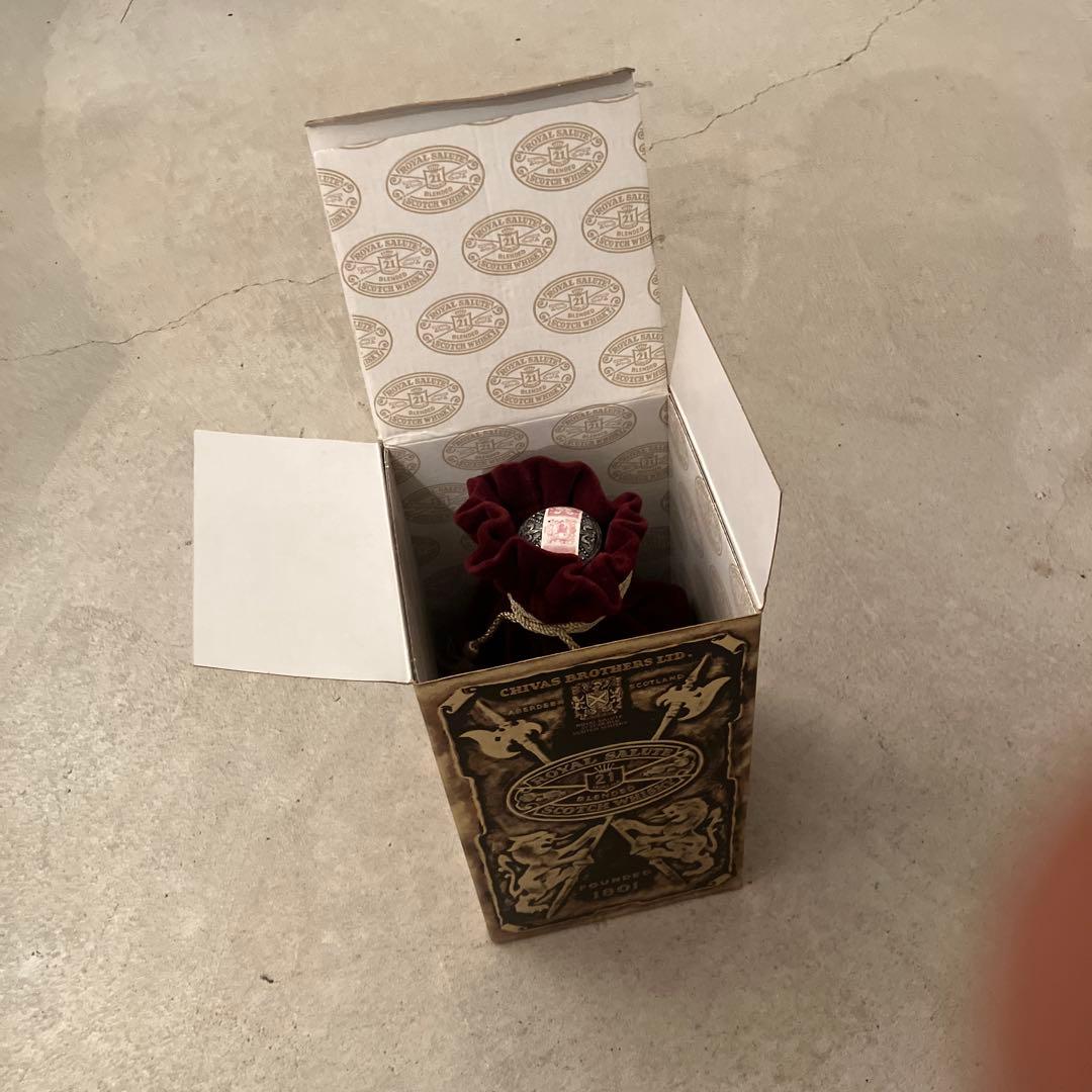 古酒　ロイヤルサルート 21年 赤