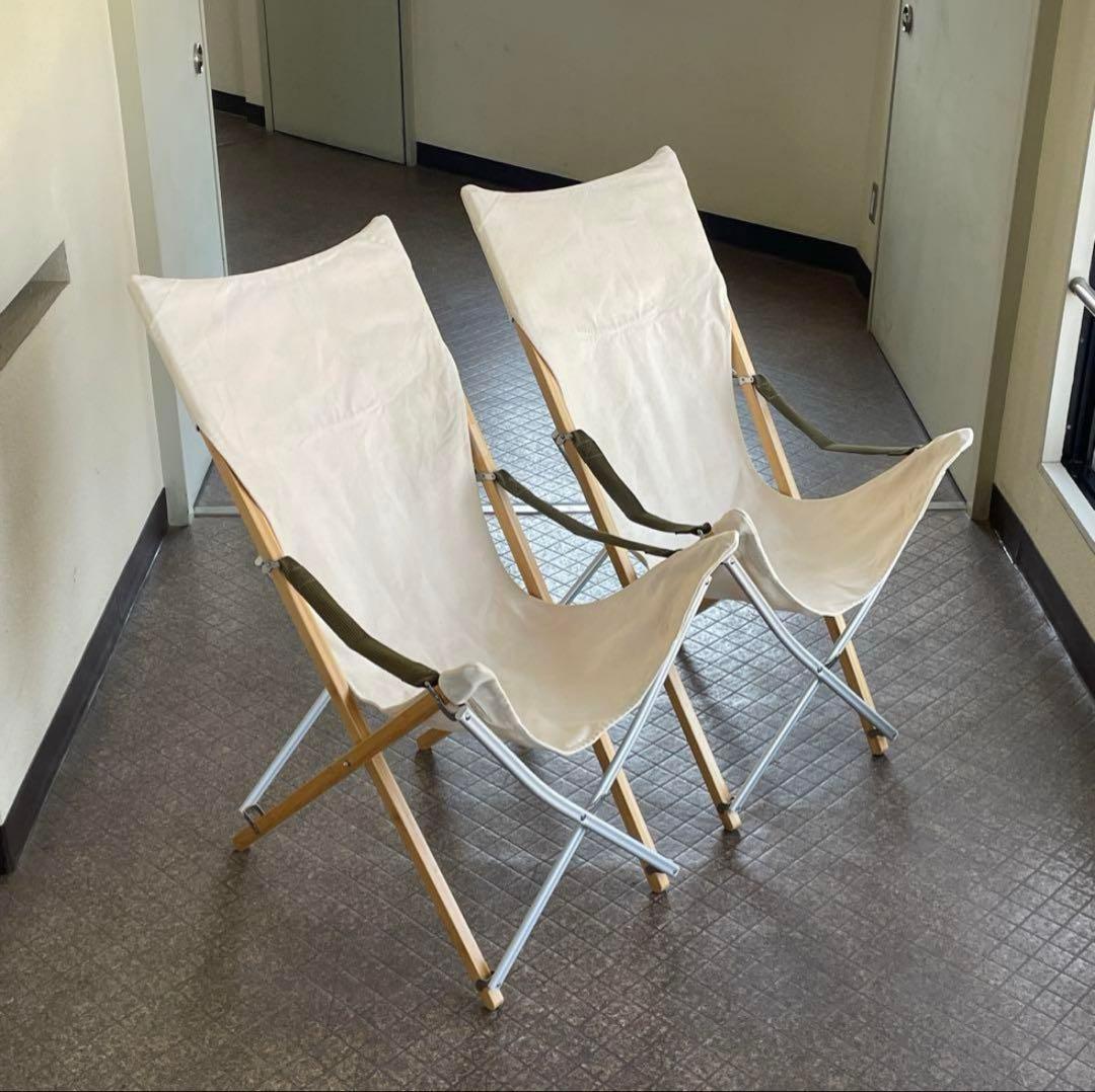 本日限定スノーピーク  peak TAKEチェアロング2脚セット