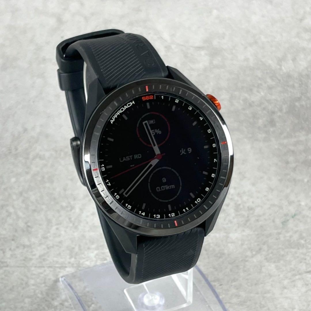 美品 箱 付属品付✨GARMIN Approach S62 ゴルフGPSウォッチ