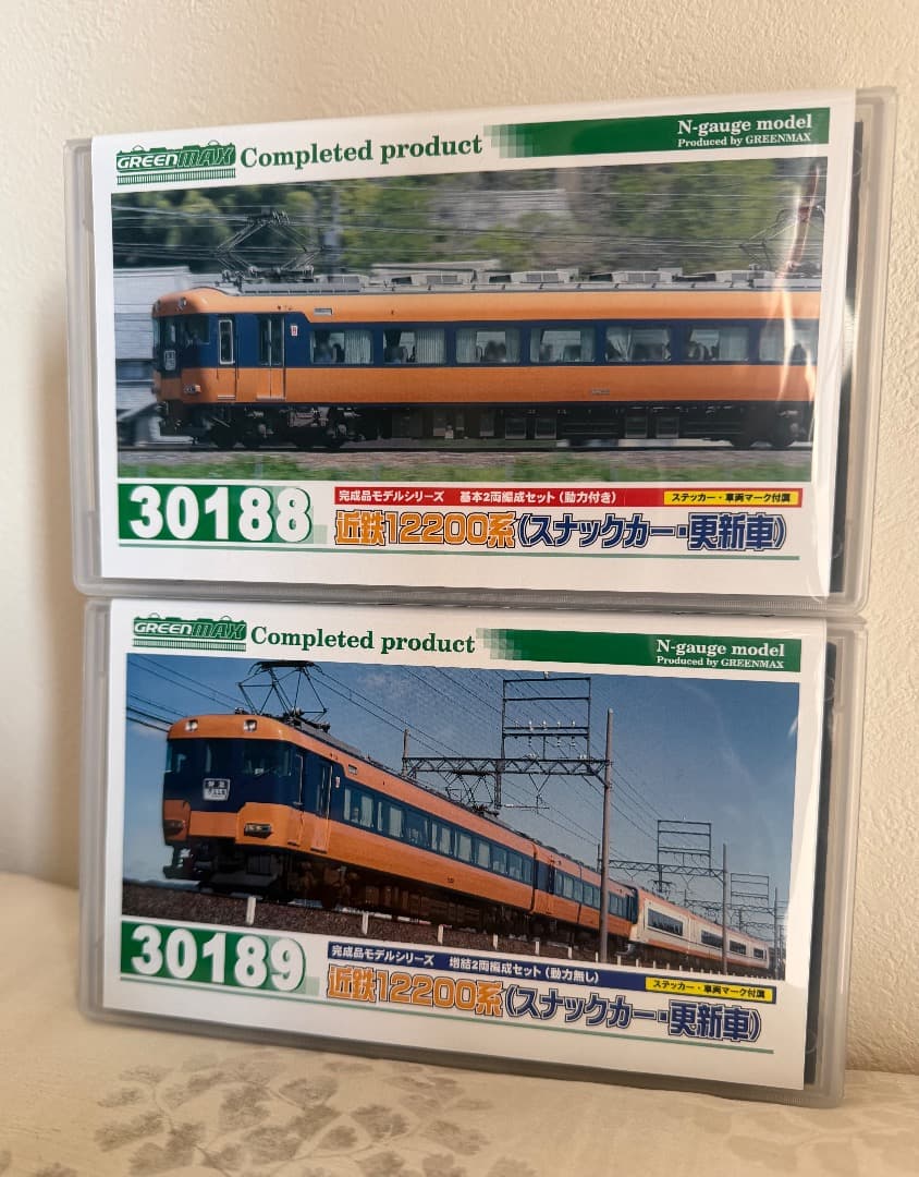 新品グリーンマックス30188 30189 近鉄12200系スナックカー動力付無