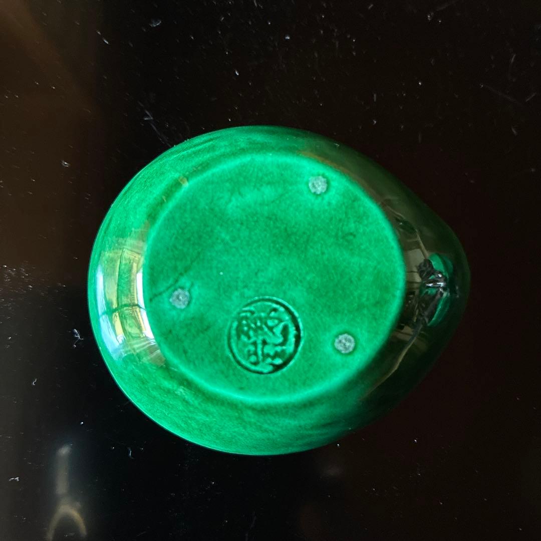 茶道　香合　\"桃\" 交趾