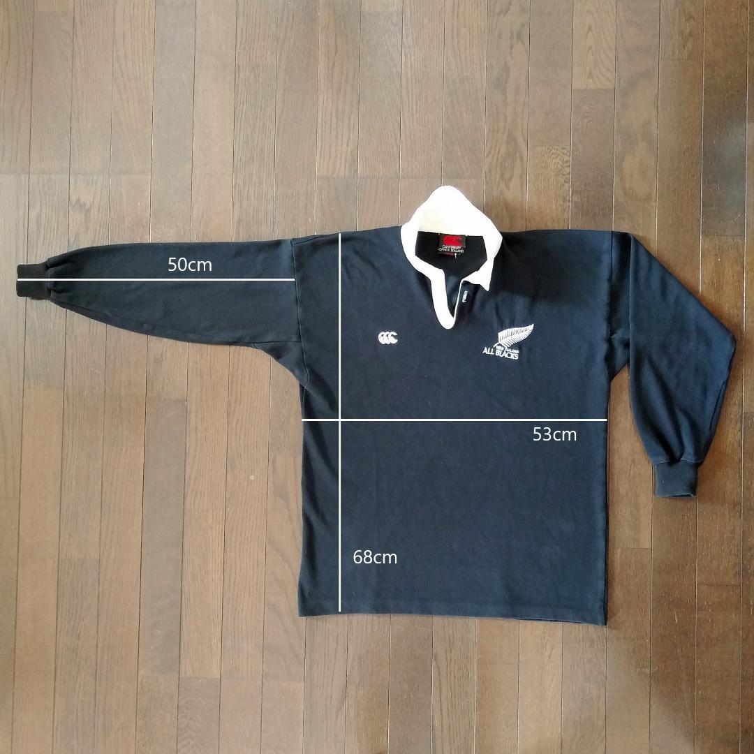 CANterbury ALL BLACKS ラガーシャツを３着まとめて