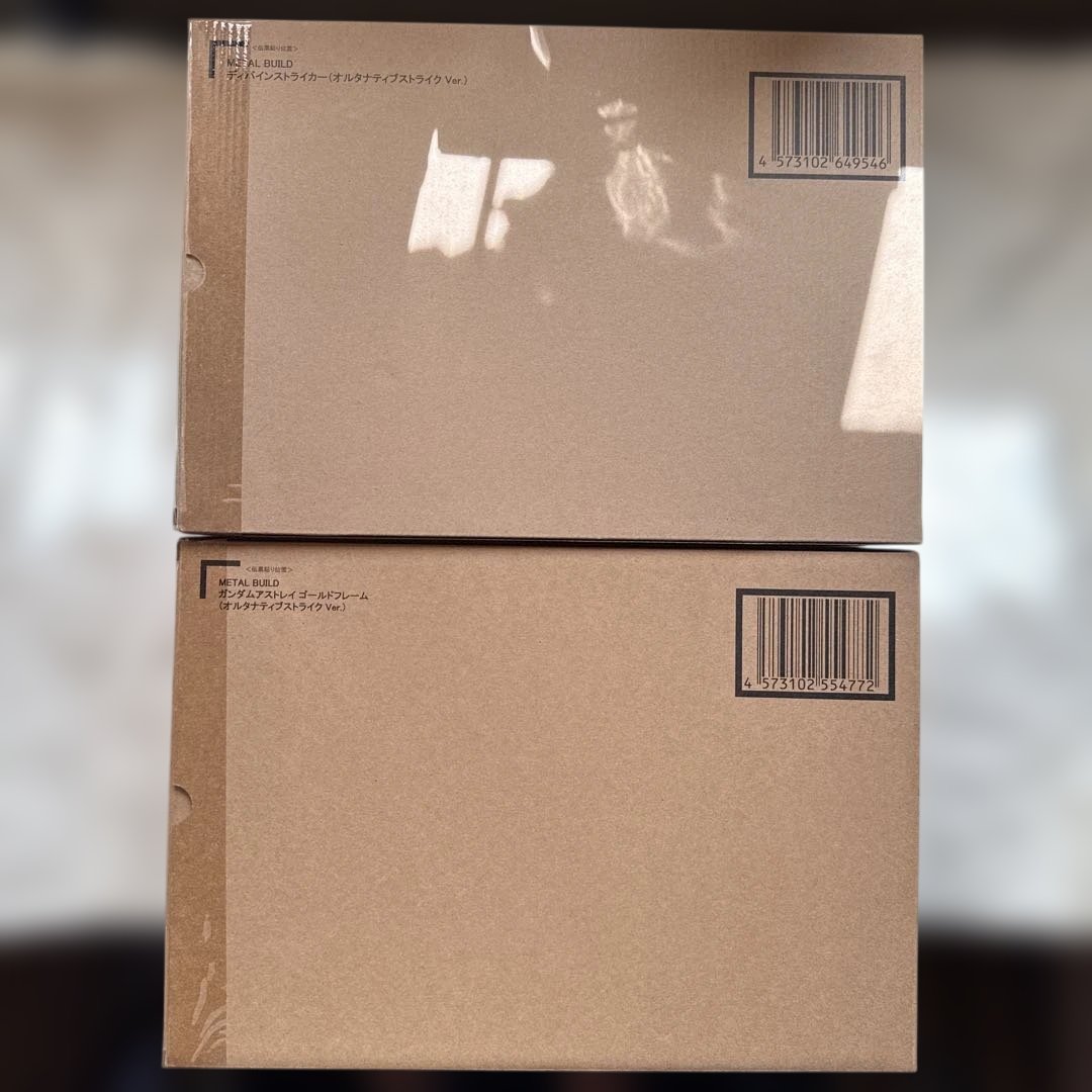 L BUILDガンダムアストレイゴールドフレーム＋ディバインストライカー