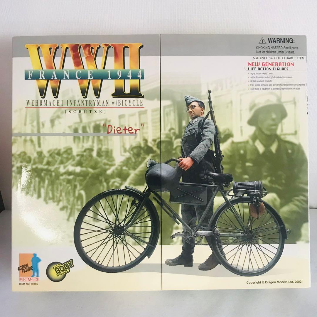 【未使用/美品】ドラゴンモデルズ 1/6 フィギュア ドイツ陸軍自転車部隊