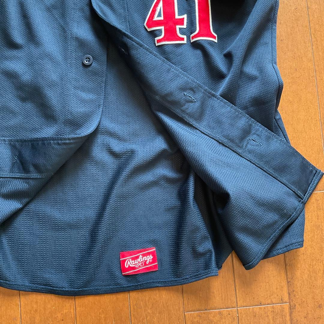 中日ドラゴンズ 浅尾拓也　ユニフォーム　ビジター　刺繍タイプ　Mサイズ