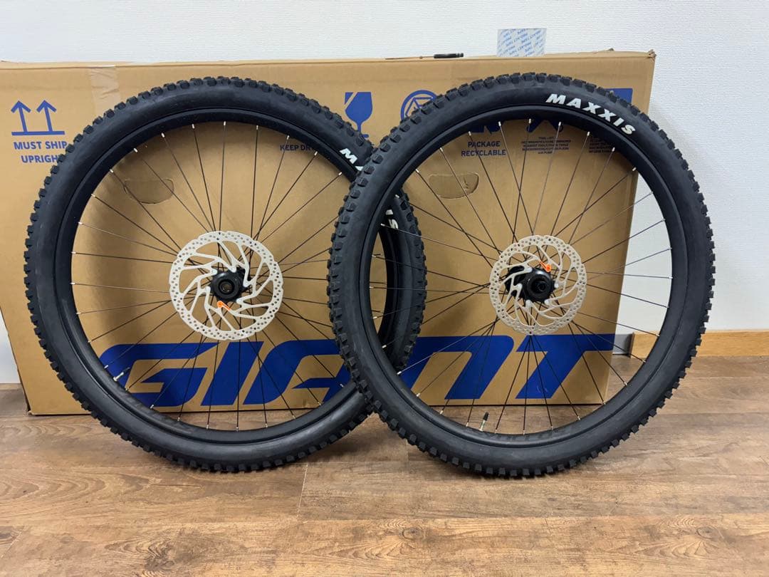 完成車外し　MTB 29インチ 前後ホイールセット