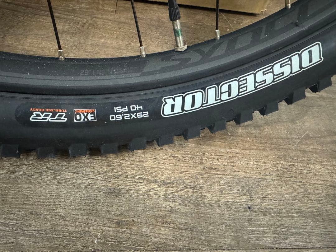 完成車外し　MTB 29インチ 前後ホイールセット