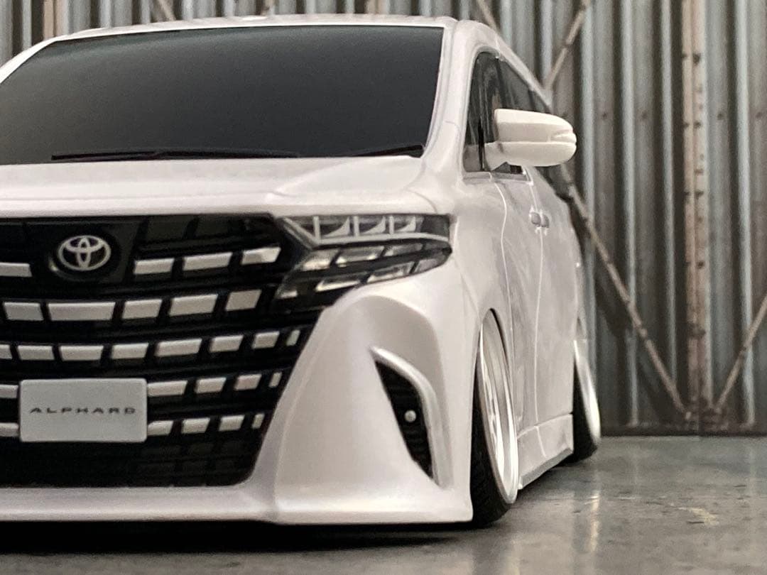 1/24 新型アルファード・パール（カスタム品）