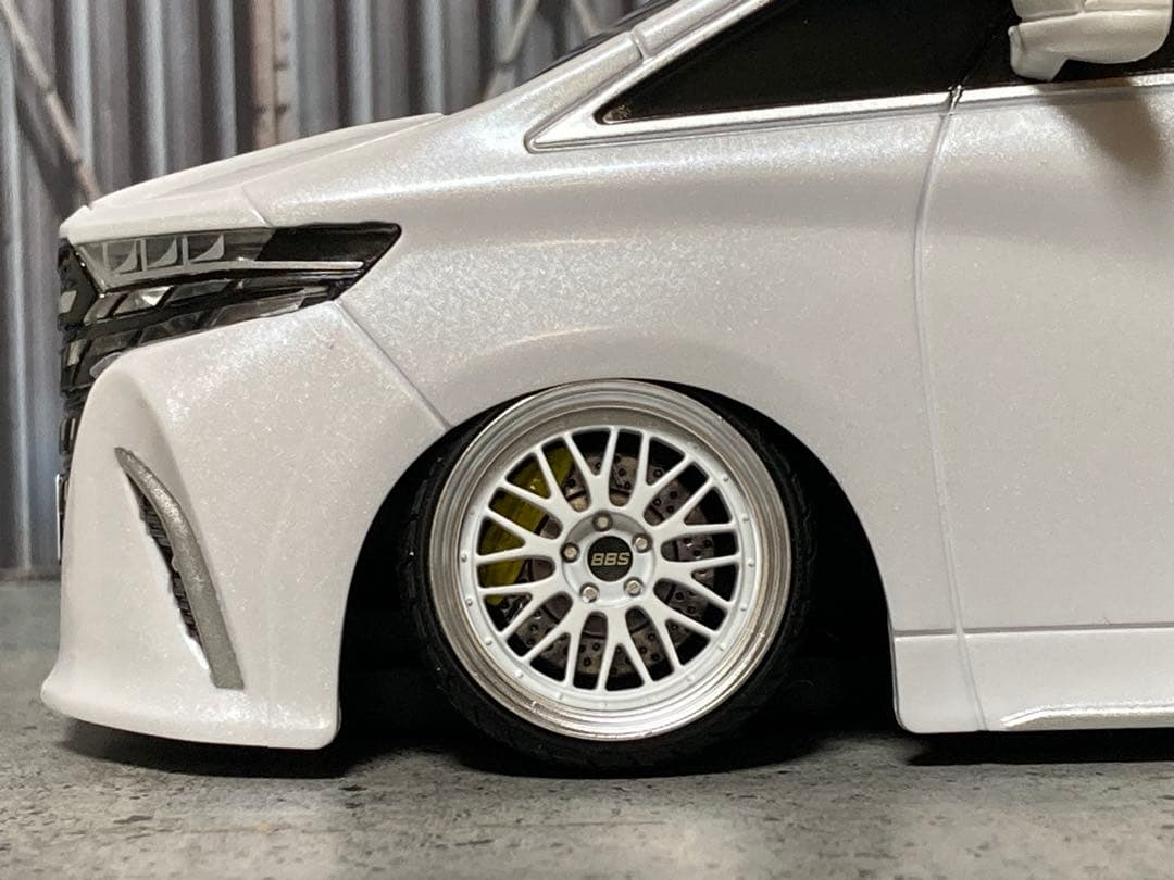 1/24 新型アルファード・パール（カスタム品）