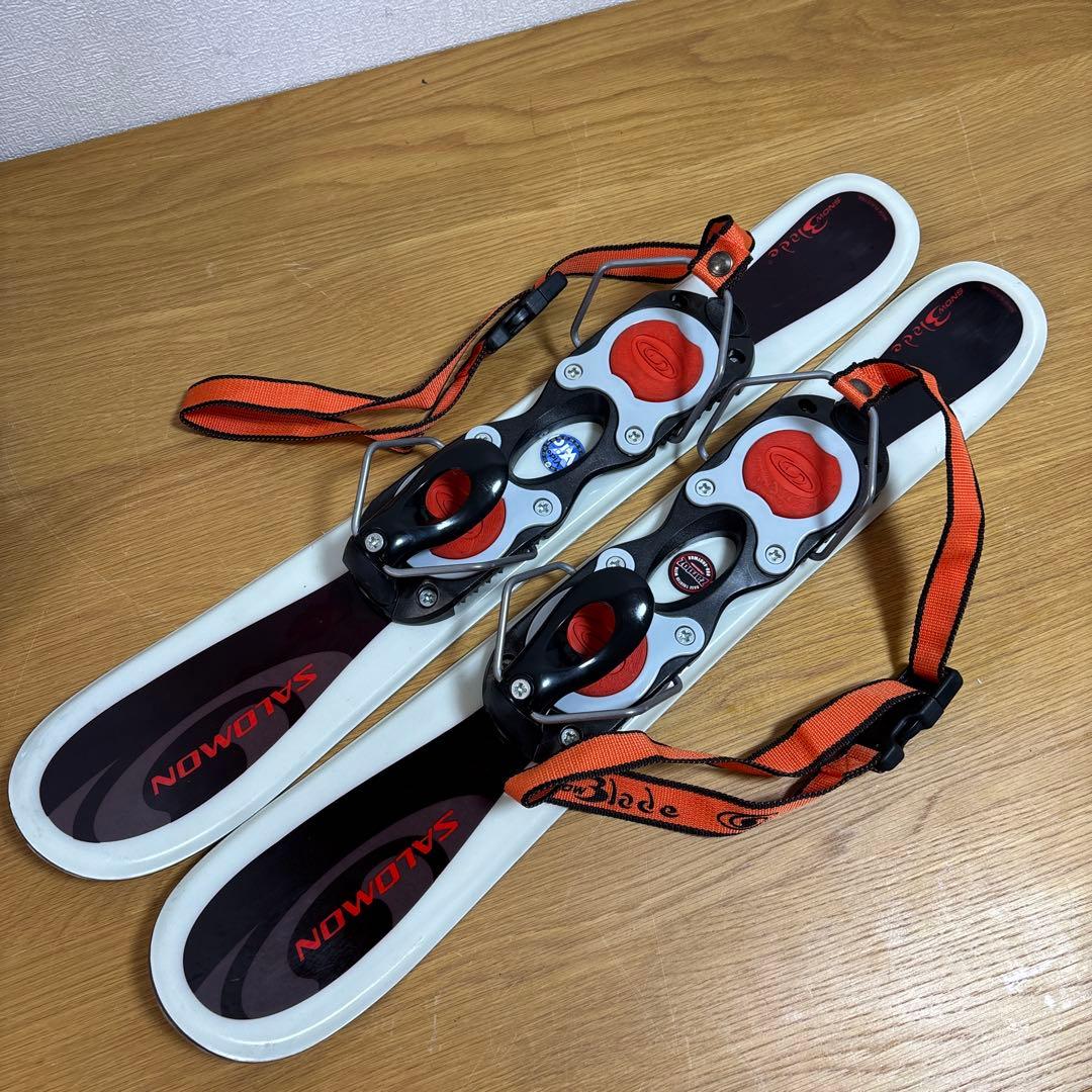 男の子　ジュニアスキーセット　SALOMON 16-17.5cmブーツ付