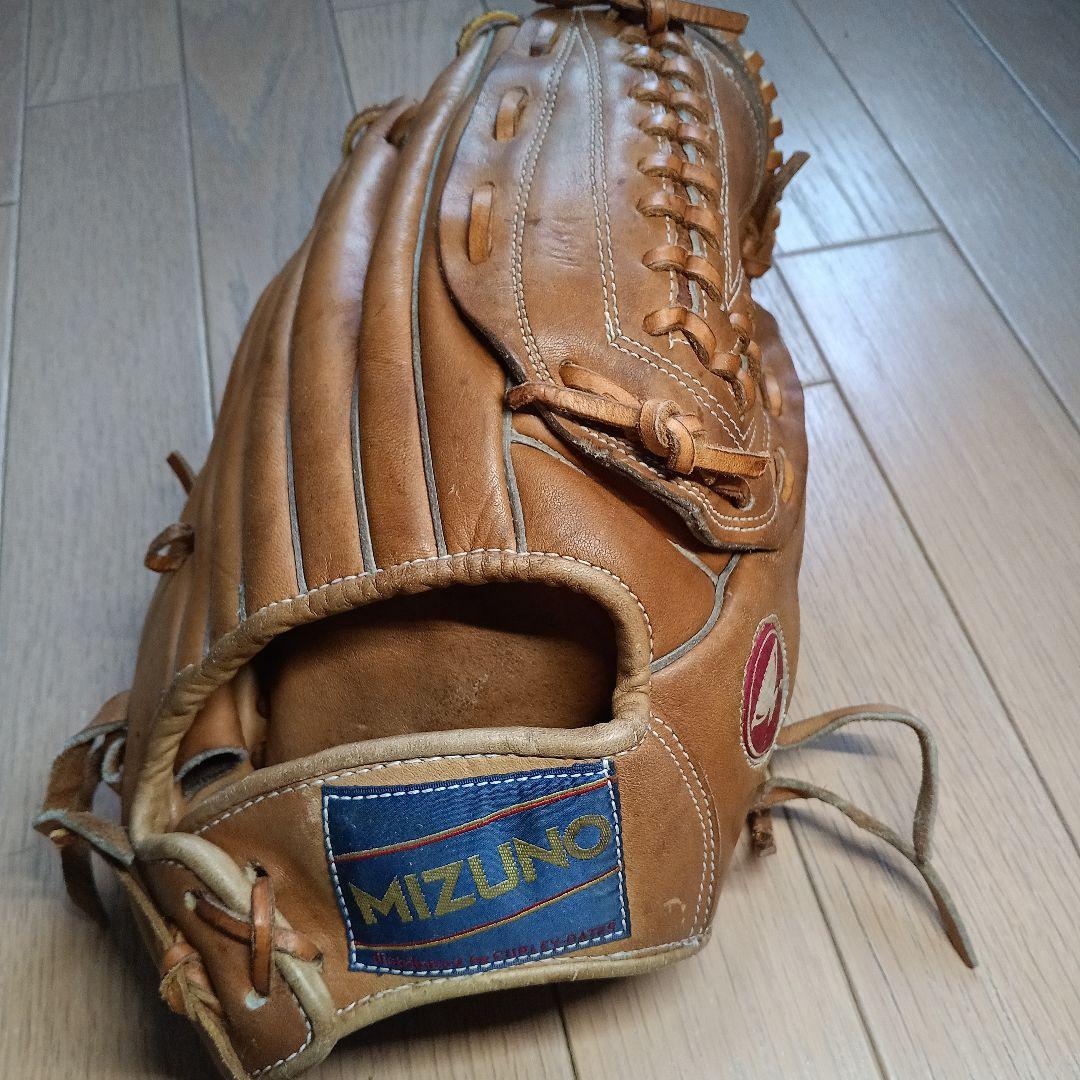 【ビンテージ】MIZUNO 硬式グラブ 赤カップ