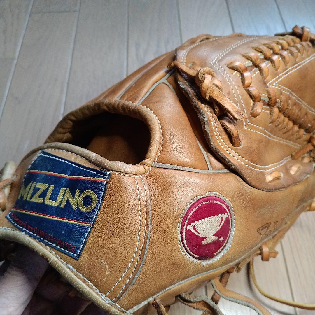 【ビンテージ】MIZUNO 硬式グラブ 赤カップ