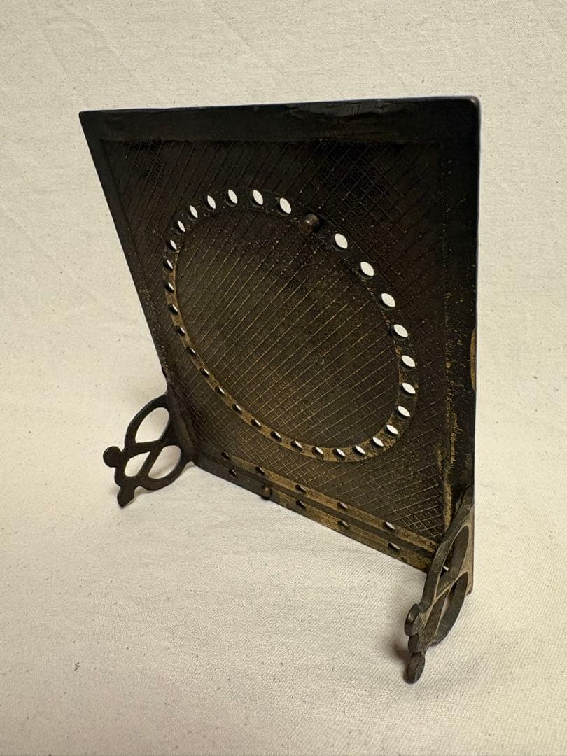 【vintage】真鍮製　太陽カレンダー　置き型