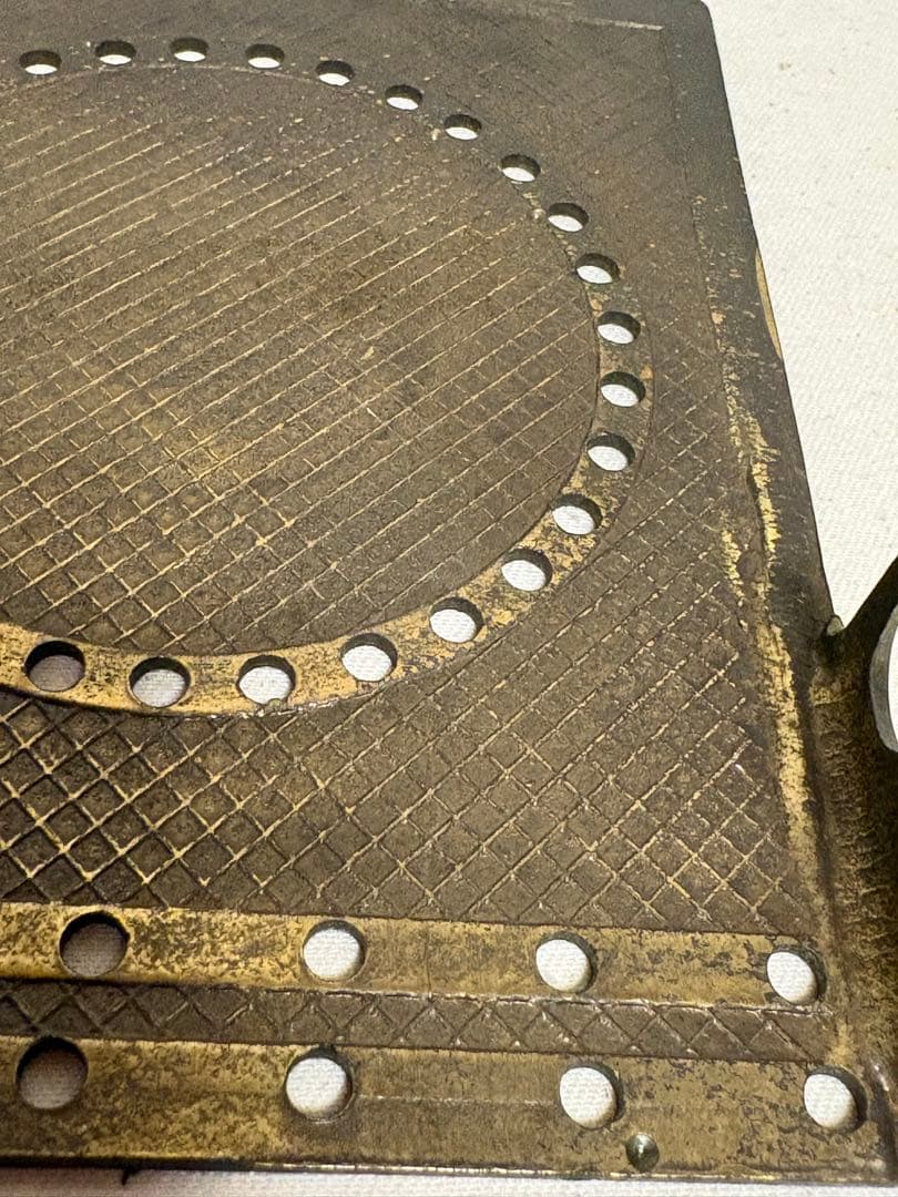 【vintage】真鍮製　太陽カレンダー　置き型