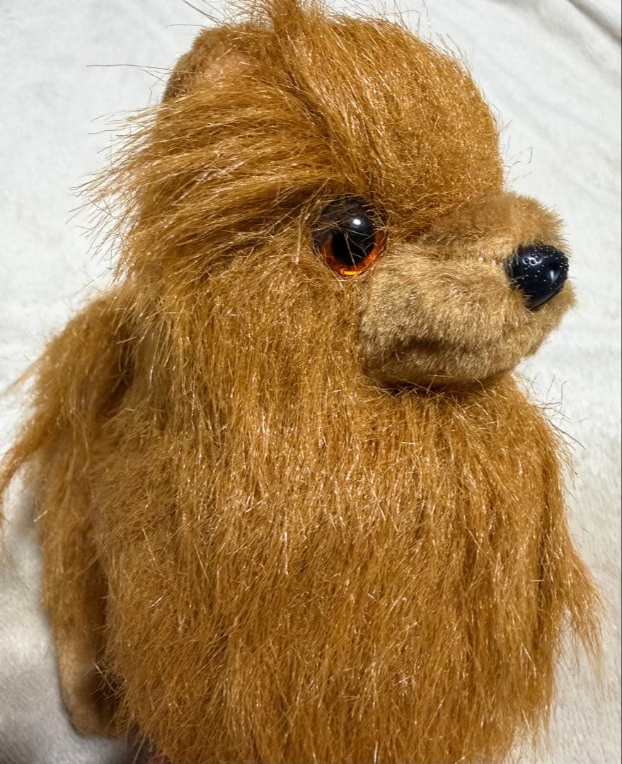 犬　ポメラニアン　ぬいぐるみ