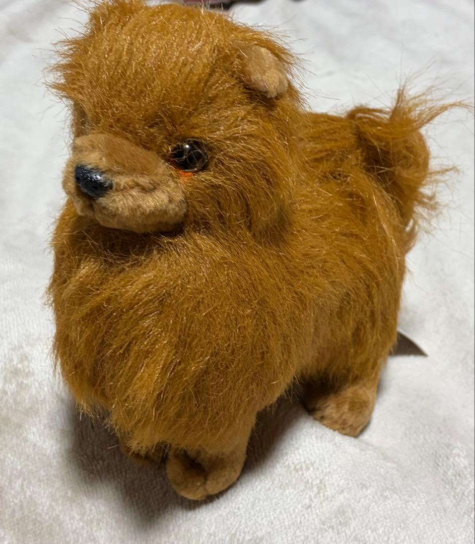 犬　ポメラニアン　ぬいぐるみ