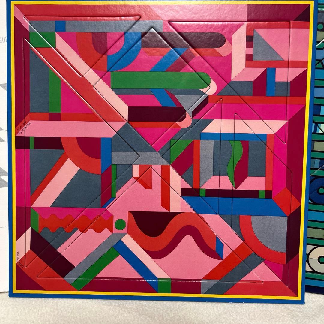 エルメス　紙製のパズル　タングラム　イヤーズギフト　ホリデー　カレデザイン