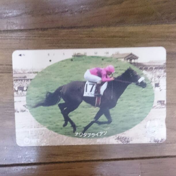 テレホンカード超貴重品NTTテレカ ナリタブライアン