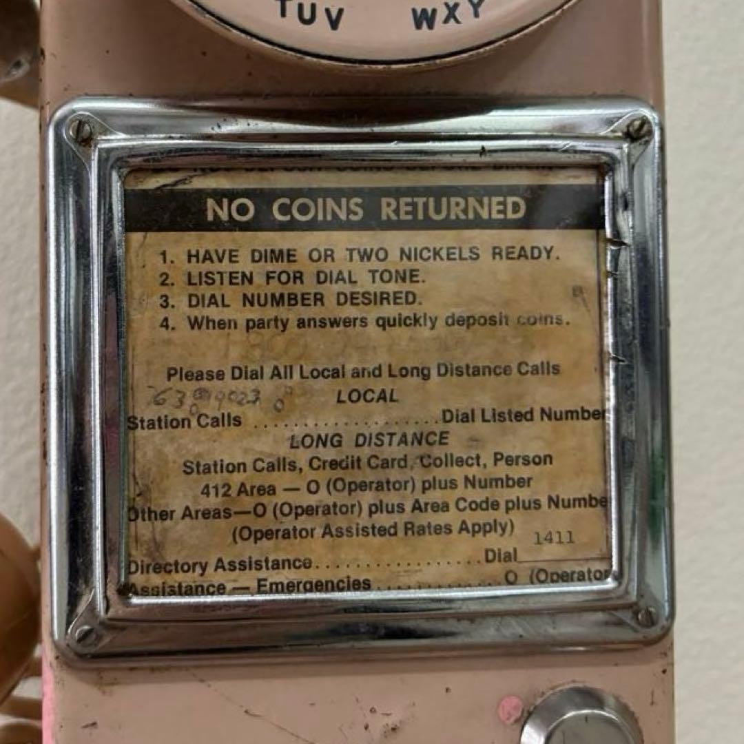 ⭐︎アメリカ公衆電話⭐︎ヴィンテージ［ジャンク品］