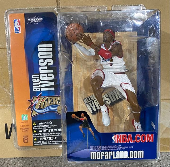 NBA アレン・アイバーソン　フィギュア(レアカラー)