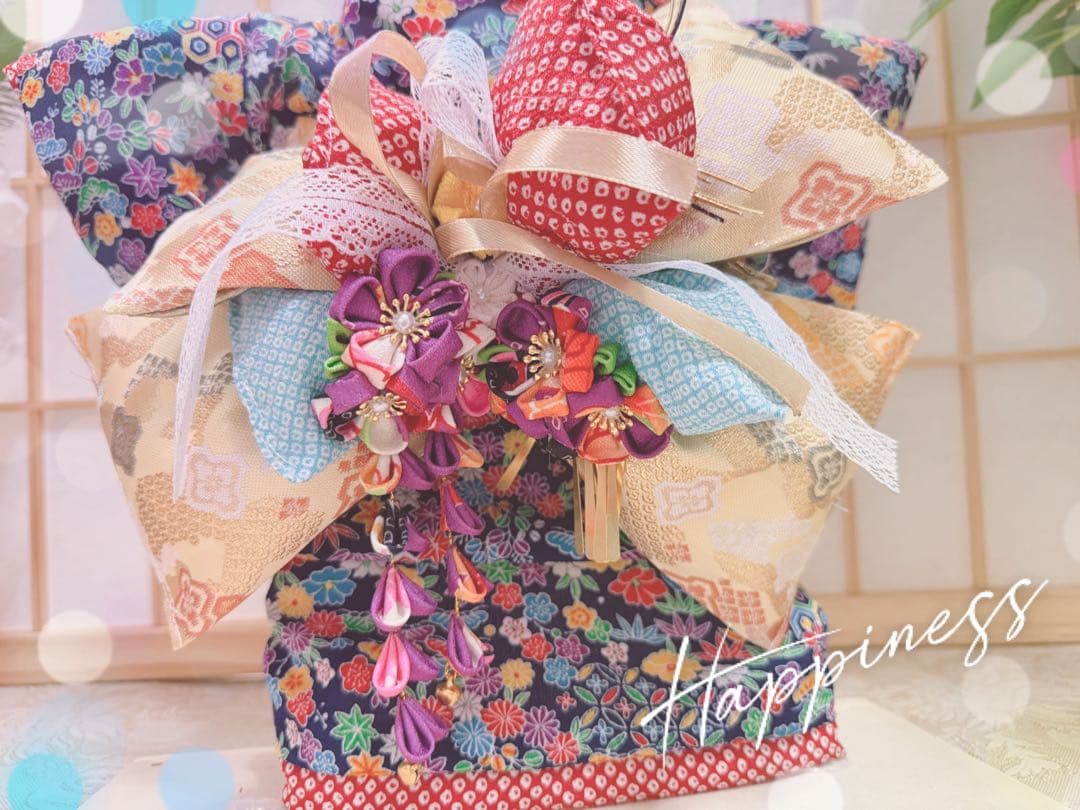 B440.pon2pan2☆犬お着物☆犬オーダーお着物☆犬お引き摺りお着物