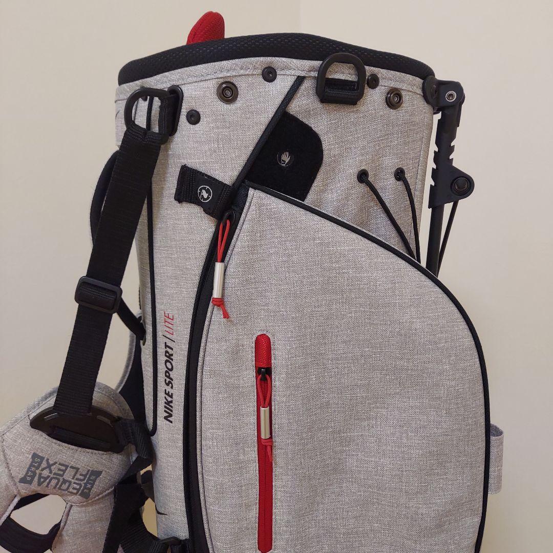 NIKE ナイキ キャディバック 軽量 スタンド ライトグレー ★未使用品