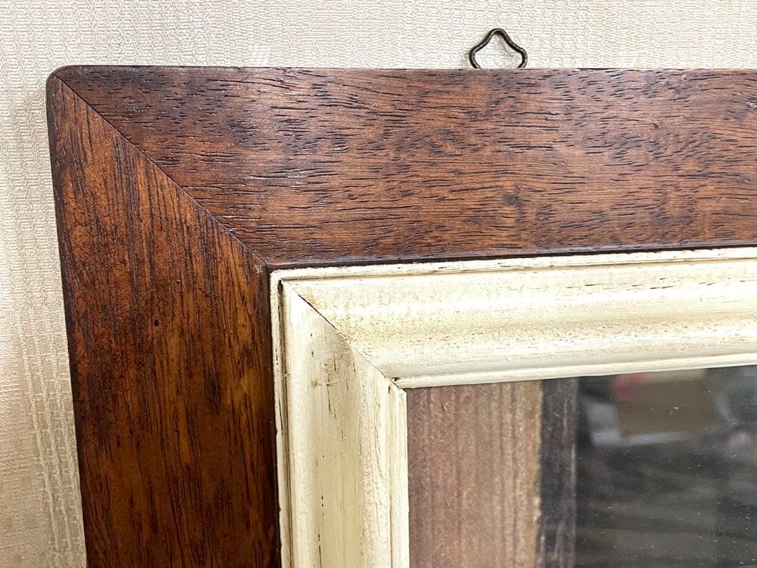 ゴールデンレトリバー 子犬 ポスター 木製フレーム ロングフレーム イタリー製