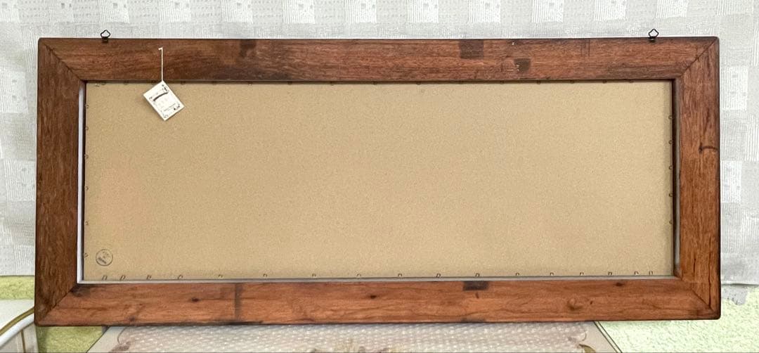 ゴールデンレトリバー 子犬 ポスター 木製フレーム ロングフレーム イタリー製