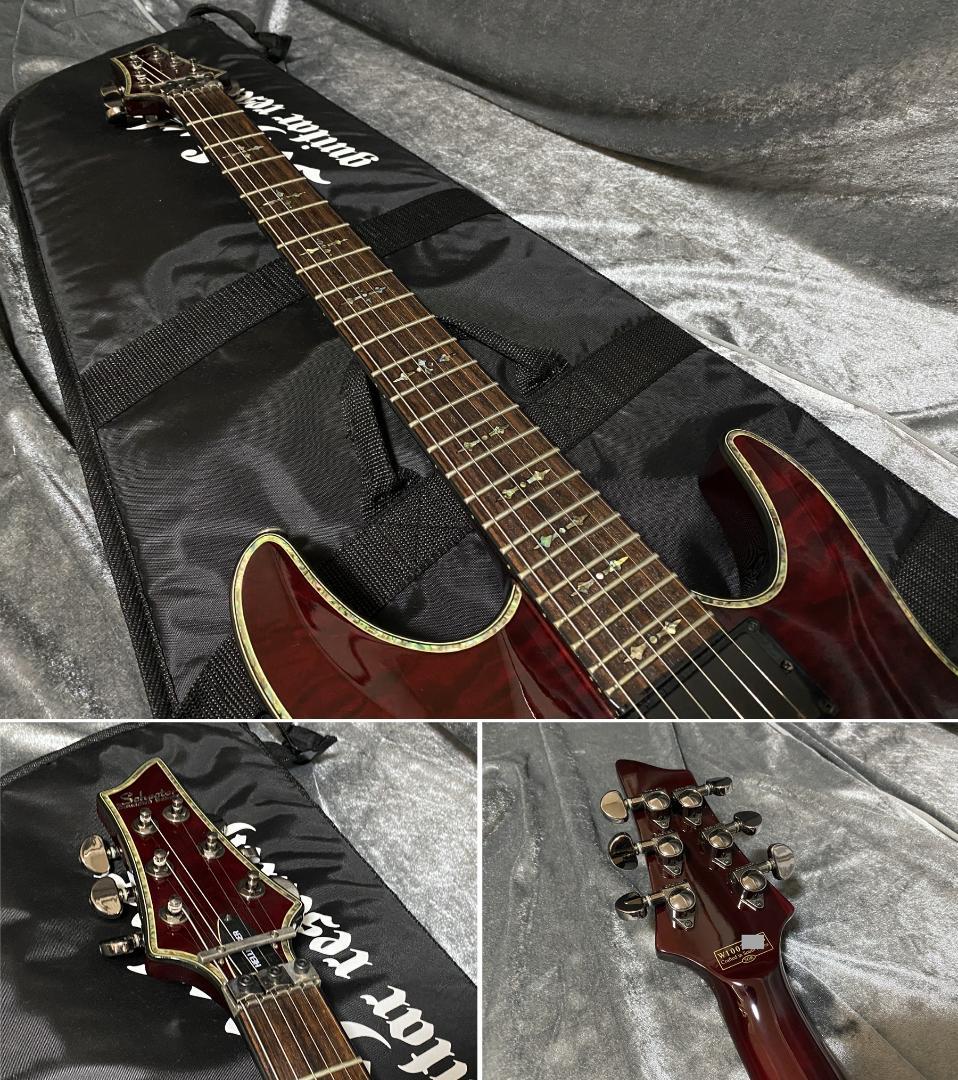 美品 定価253,000円 Schecter AD-C-1-FR-HR EMG