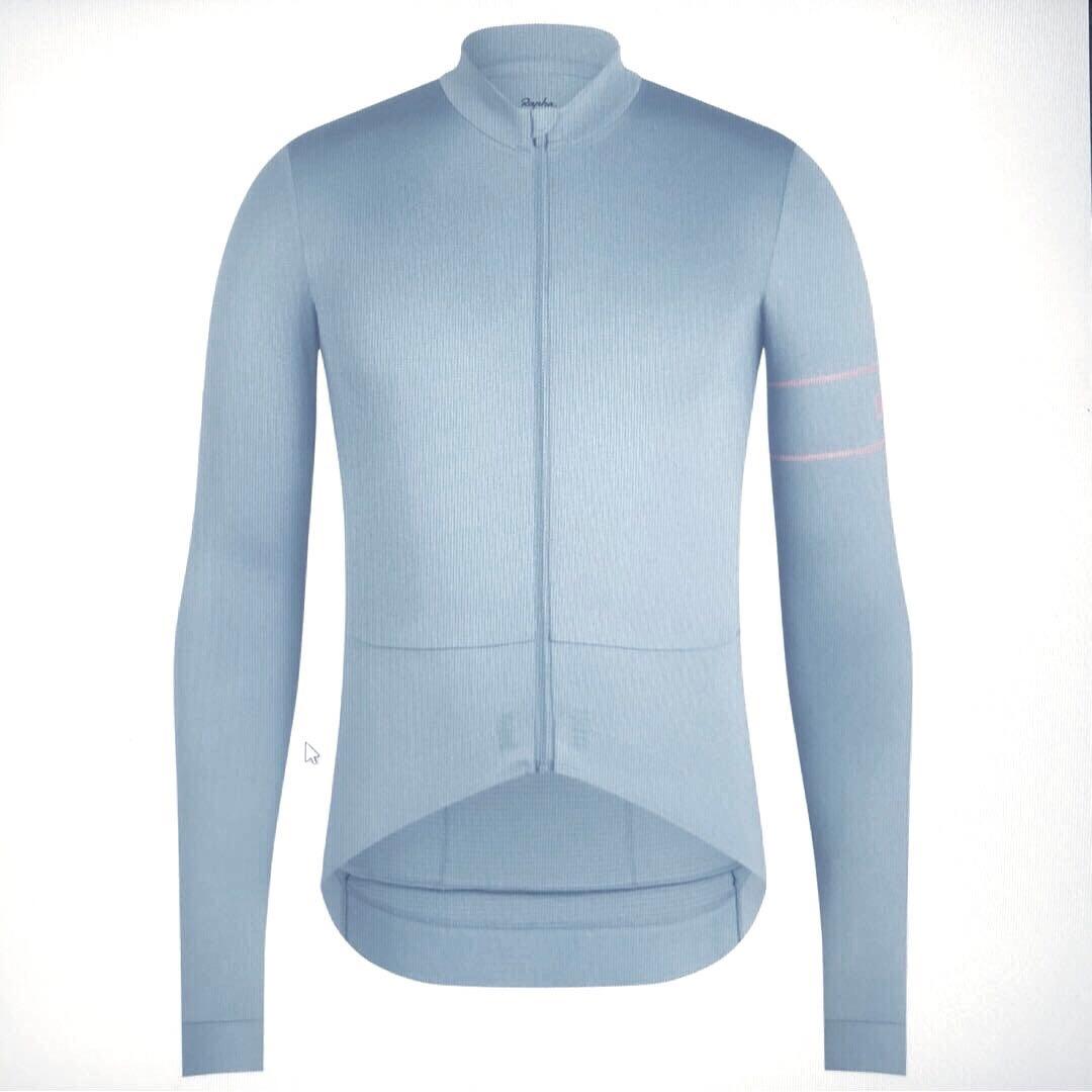 ラファ メンズ プロチームロングスリーブジャージ・色/G.ブルー・Sサイズ