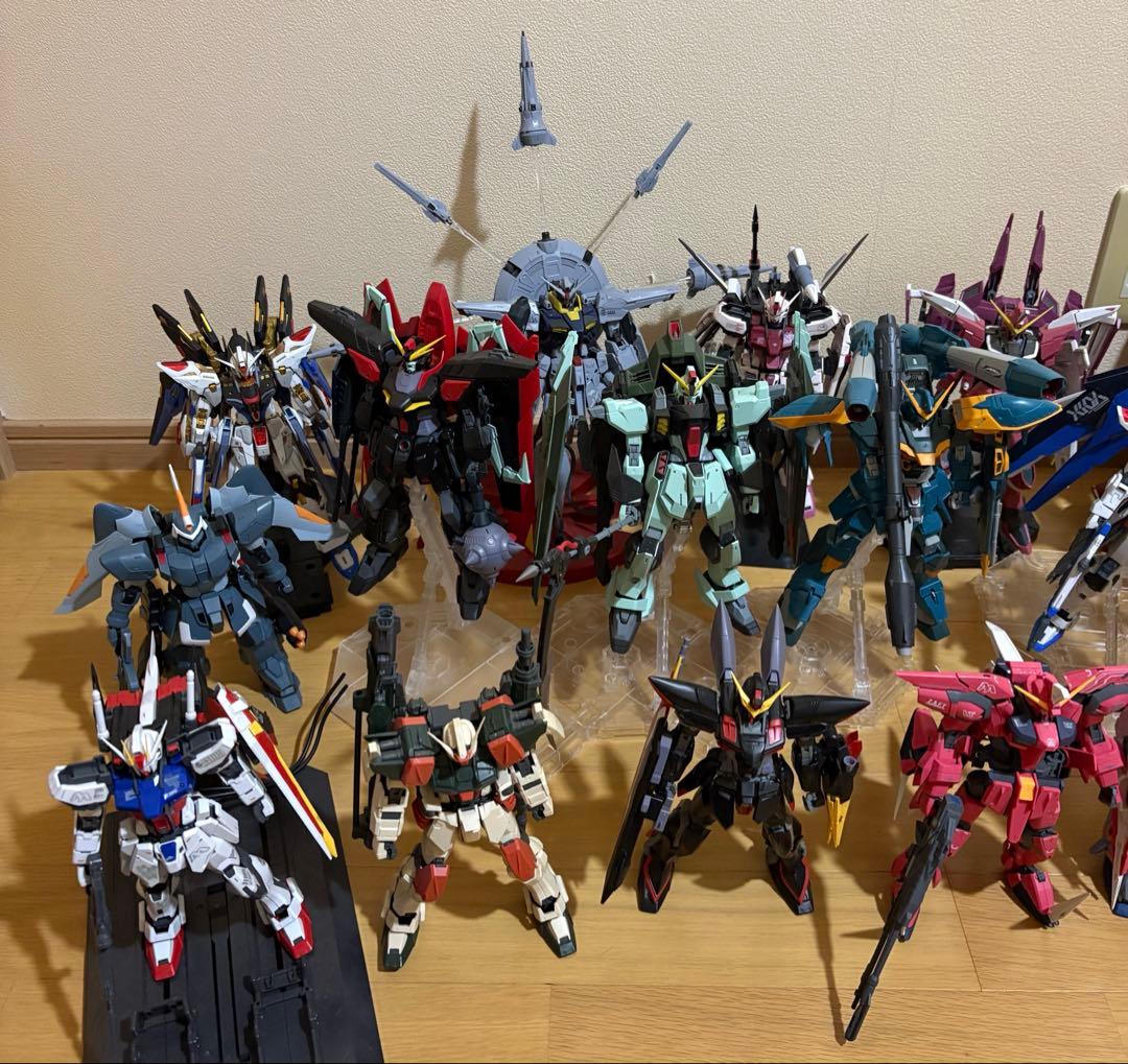 1/5まで ガンプラ SEED系MG 完成品 まとめ売り