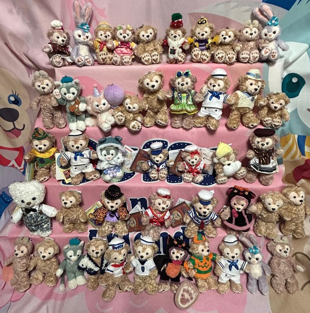 ま*ん様 大量 ダッフィー シェリーメイ ジェラトーニ ステラルー リーナベル