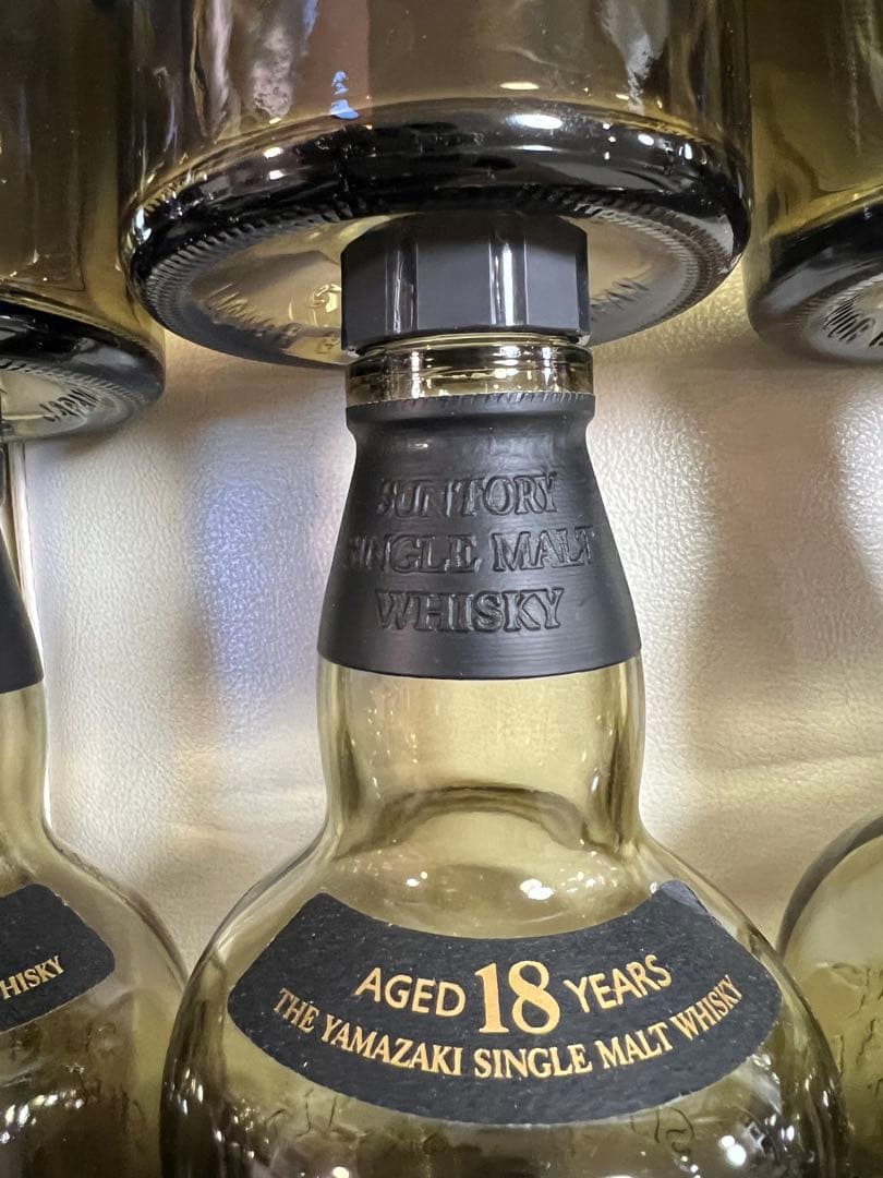 サントリー山崎18年3行ラベル！空ビン12本セット