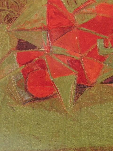 香月泰男、「ほうづき」、希少な額装用画集より、新品高級額装付、状態良好