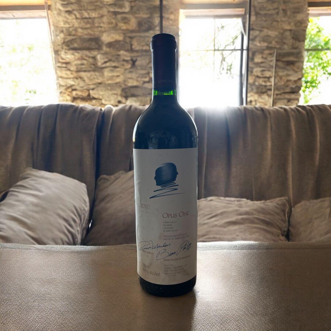 エチケット汚れありオーパスワンOpus One 2010 赤ワイン 750ml