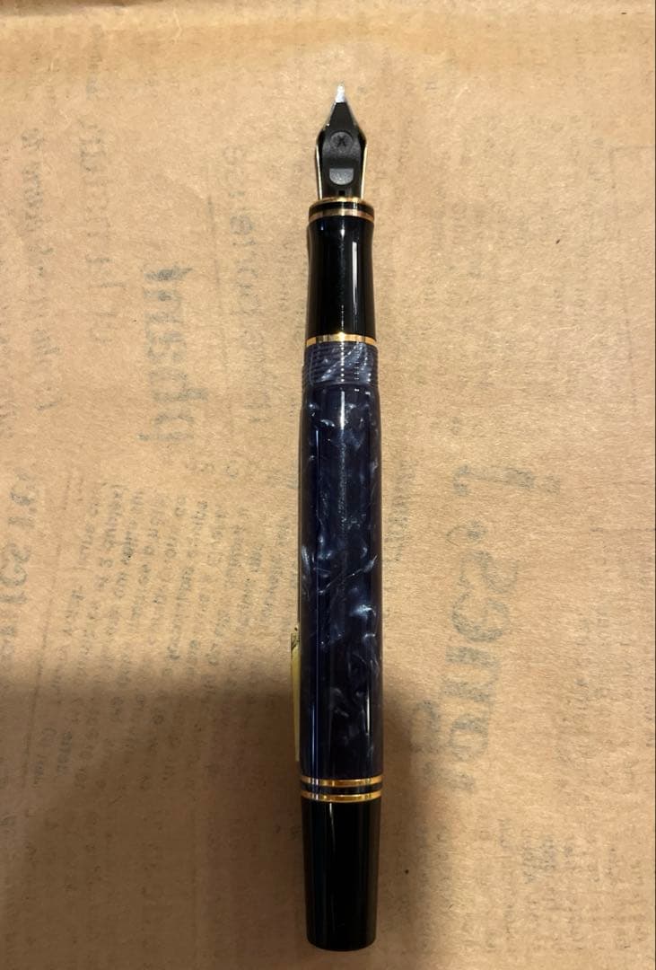 パーカー 万年筆 デュオフォールド インターナショナル マーブルブルー