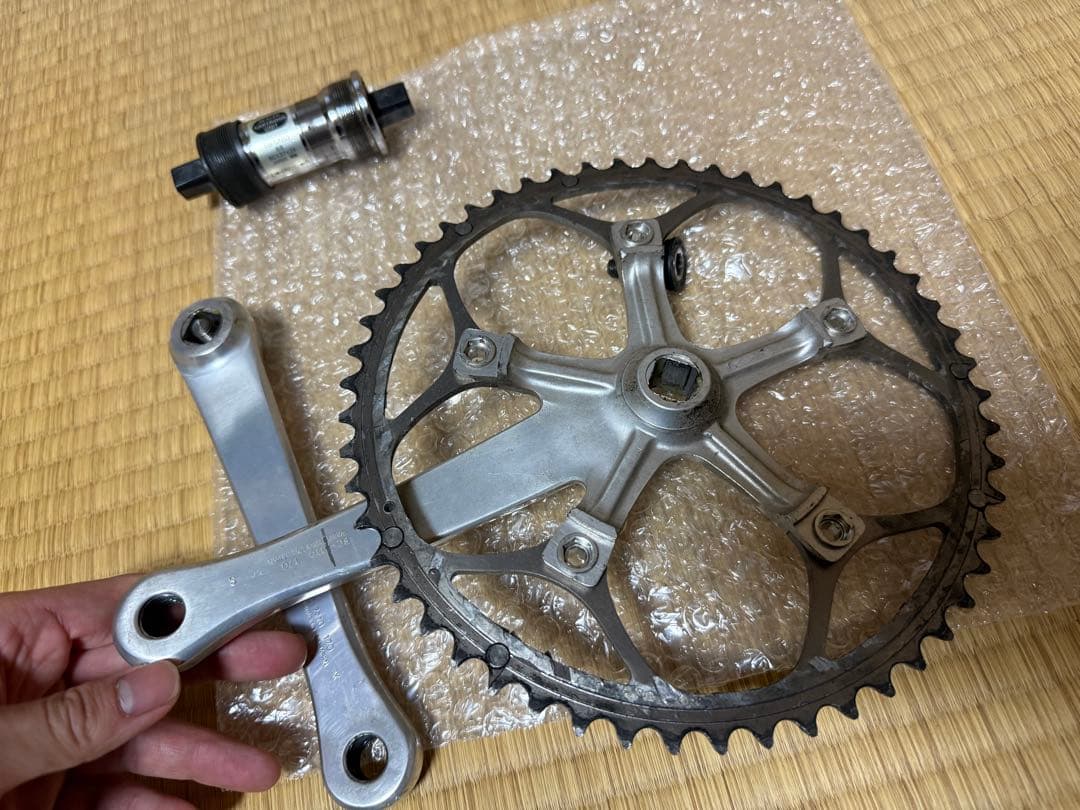 Dura ace 7410 クランクセット　BB付き　53t 170mm