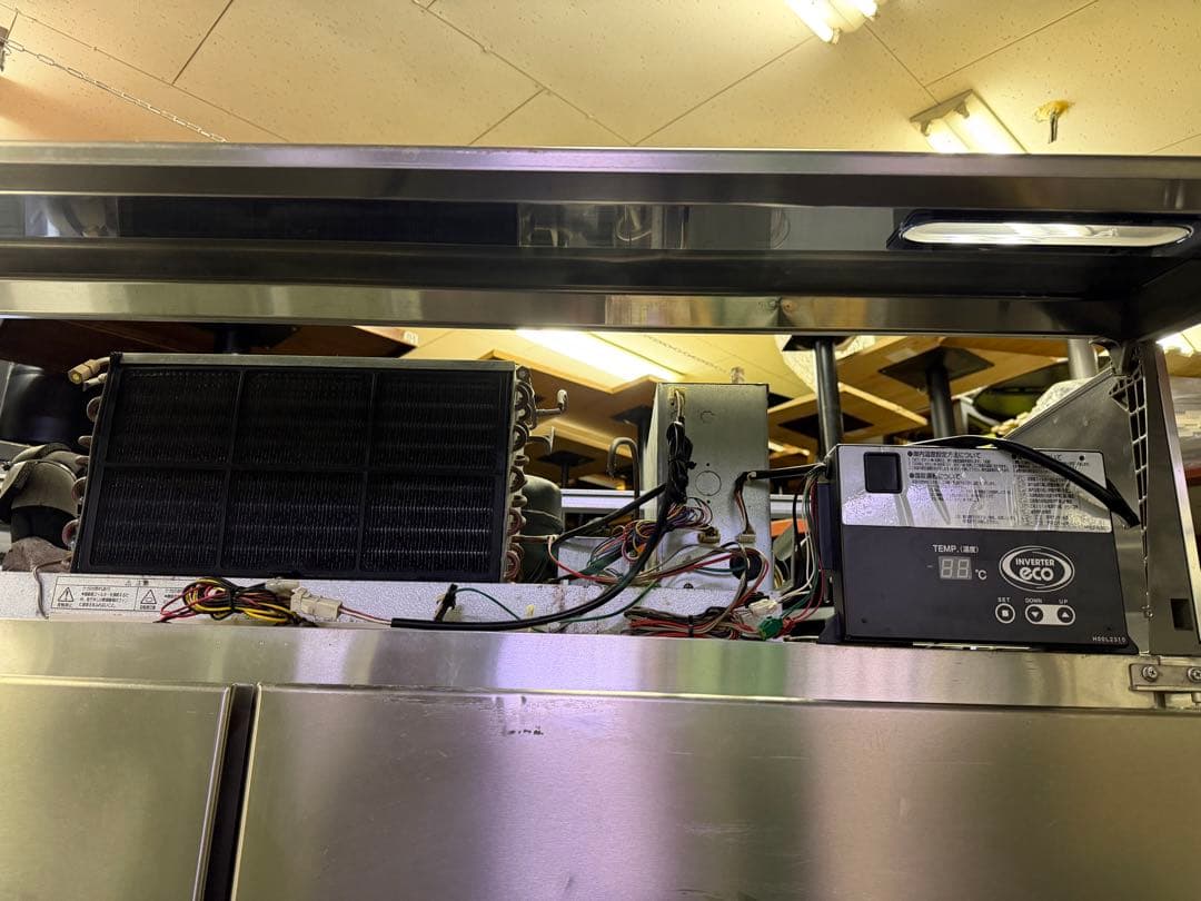 2018年 フクシマ縦型冷凍庫 1490x650x1950 3相200V