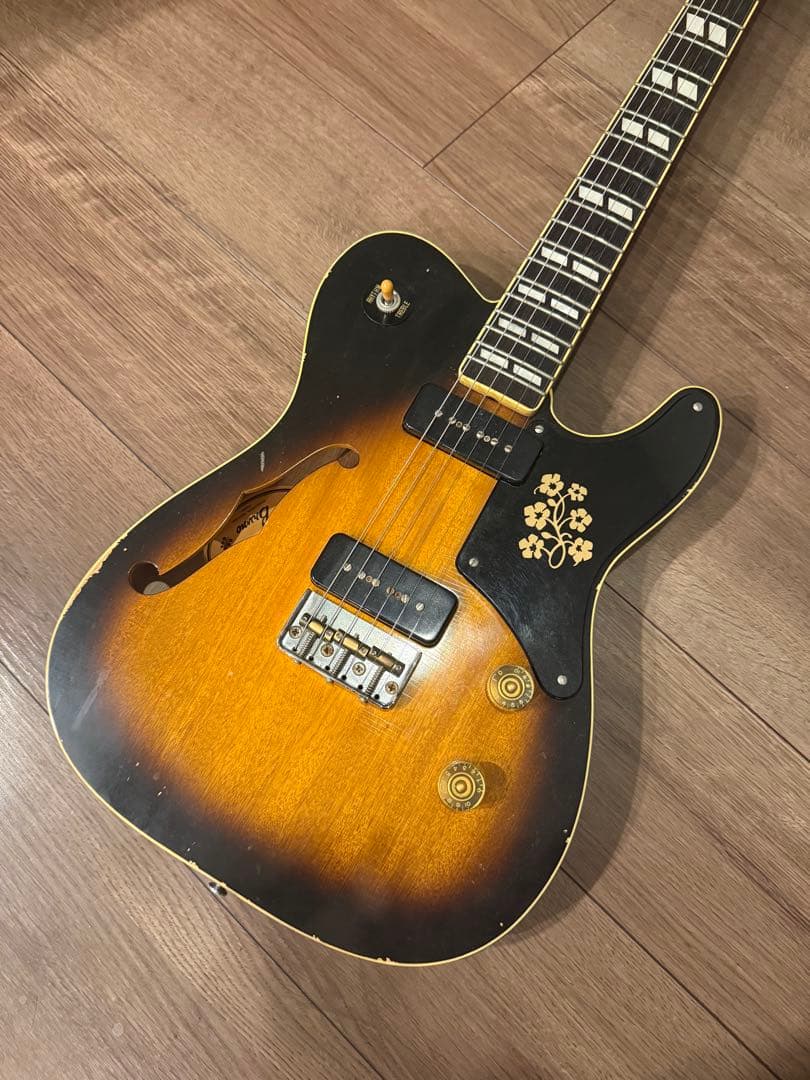 bruno guitars TN-295(オーダーカラー)monoケース付き