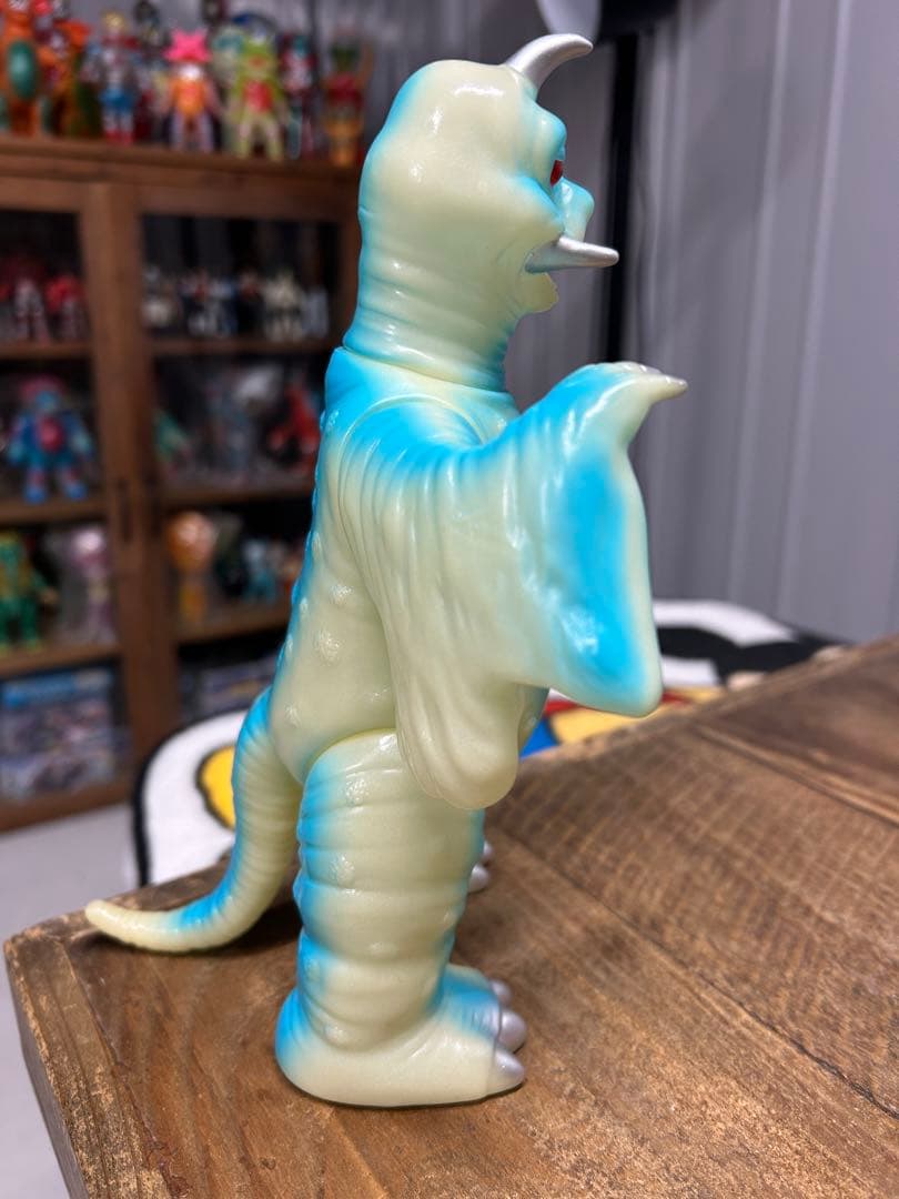 【激レア】ブルマァク　ペギラ　フィギュア　ソフビ　ウルトラQ 蓄光