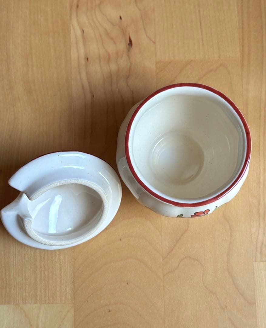 フランス K&G リュネヴィル マスタードポット 完品