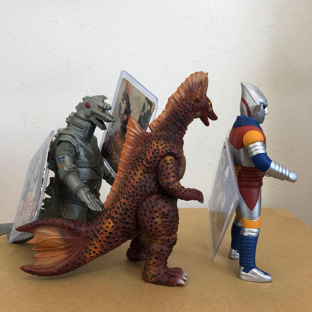 チタノザウルス.メカゴジラ.ジェットジャガーソフビセット 2002. 2021