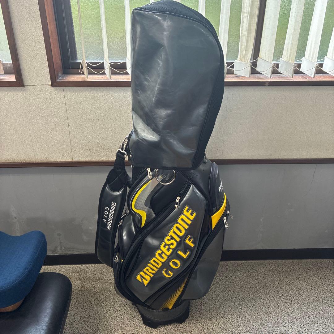 BRIDGESTONE GOLF キャディバッグ ブラック/イエロー