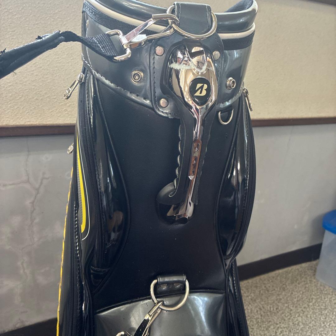 BRIDGESTONE GOLF キャディバッグ ブラック/イエロー