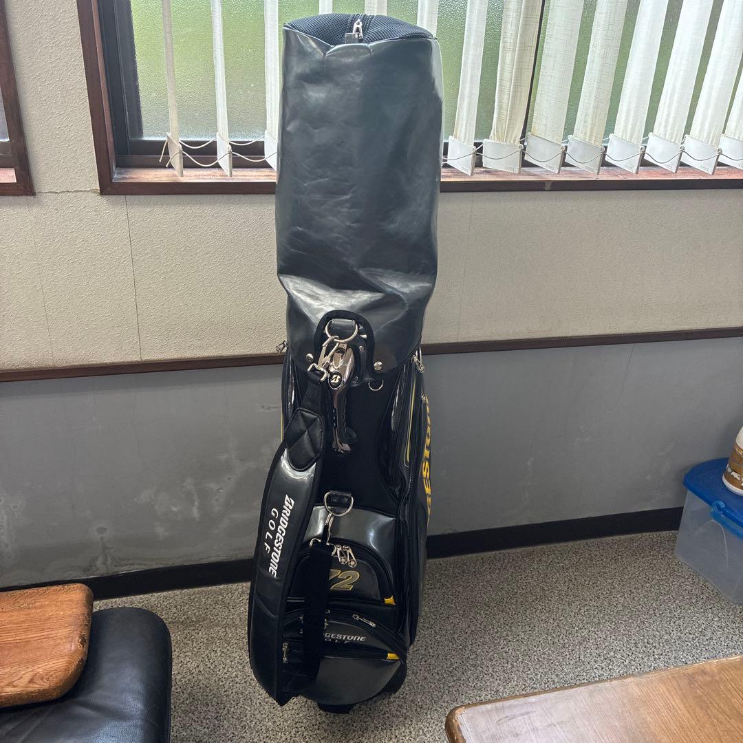 BRIDGESTONE GOLF キャディバッグ ブラック/イエロー