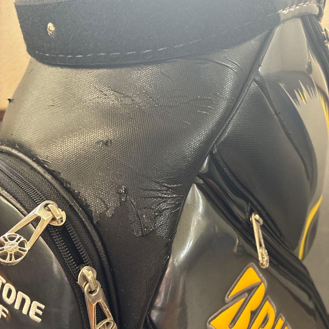 BRIDGESTONE GOLF キャディバッグ ブラック/イエロー