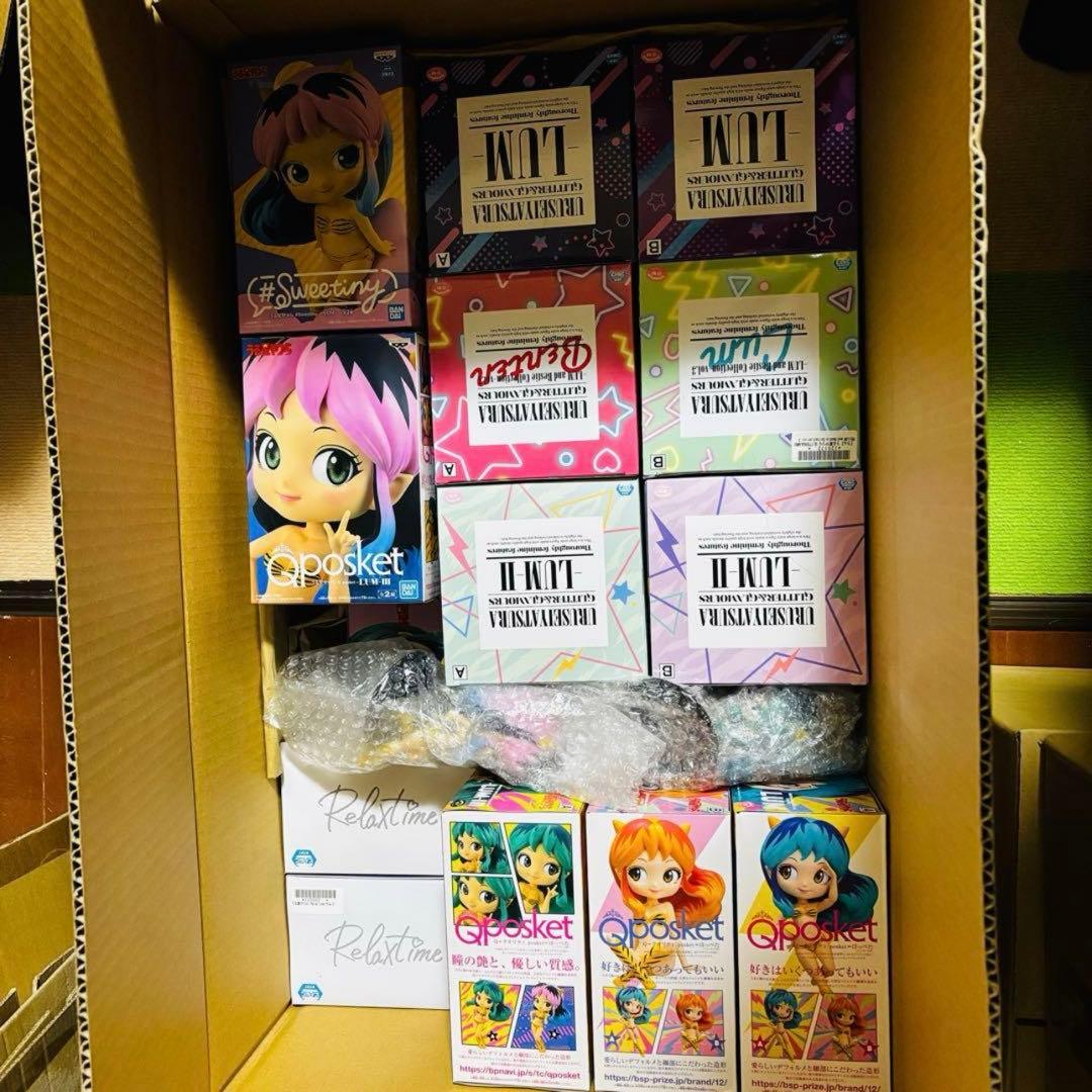 うる星やつら リラックスタイム Qposket フィギュア まとめ売り