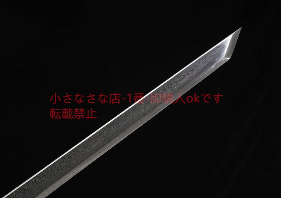 剣銅鞘金御霊龍唐横刀百錬模様鋼 古兵器 武具 刀装具 日本刀 模造刀 居合刀