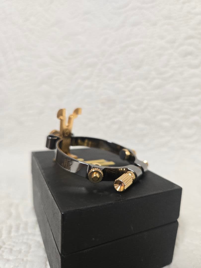 JLV バスクラリネット⁄バリトンサックス リガチャー　プラチナ